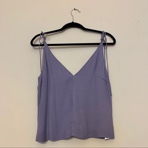 Reformation Crepe Tank Top